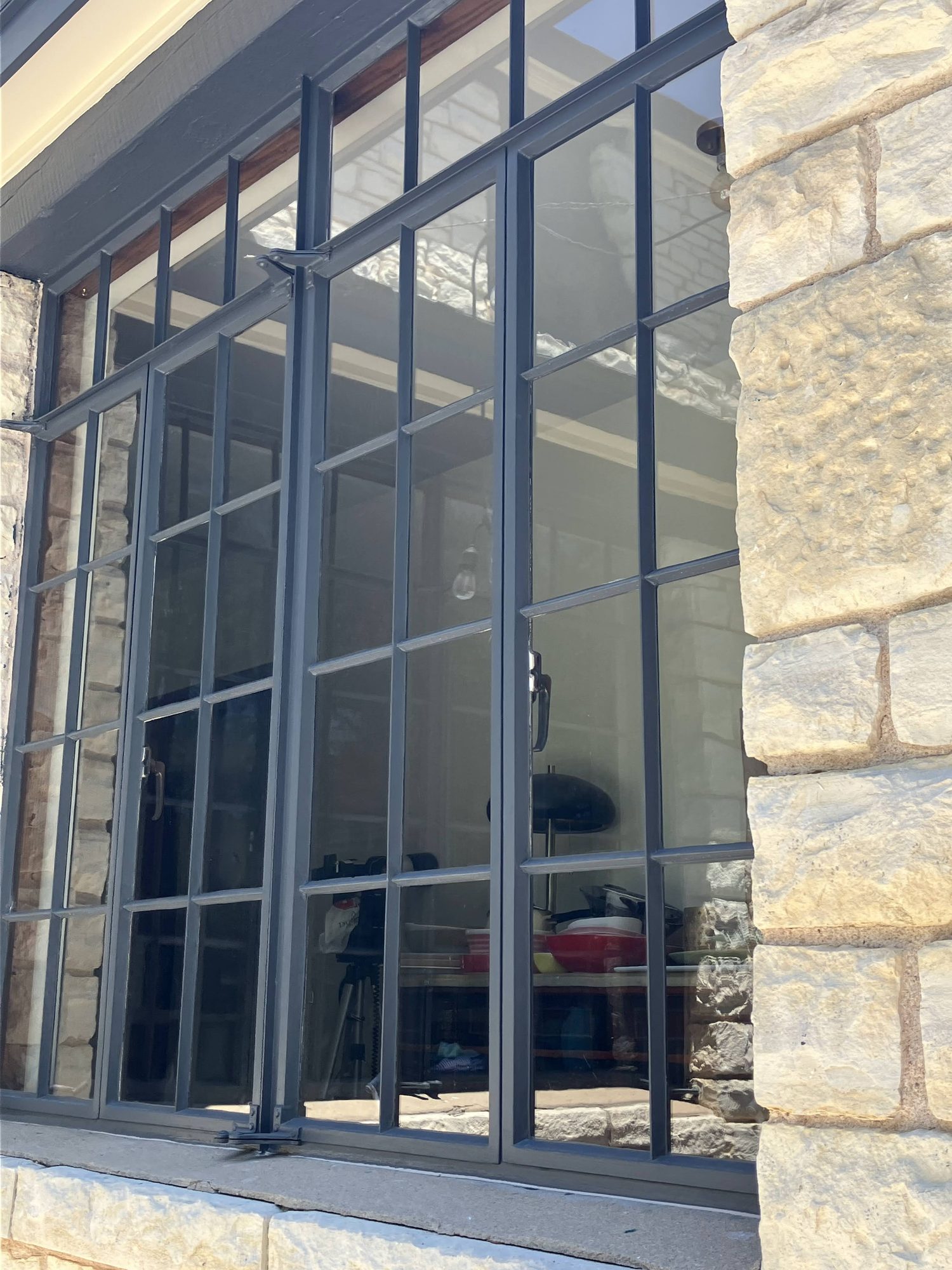 After — steel window restoration