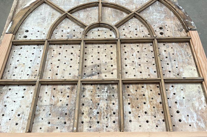 Before — wood window restoration