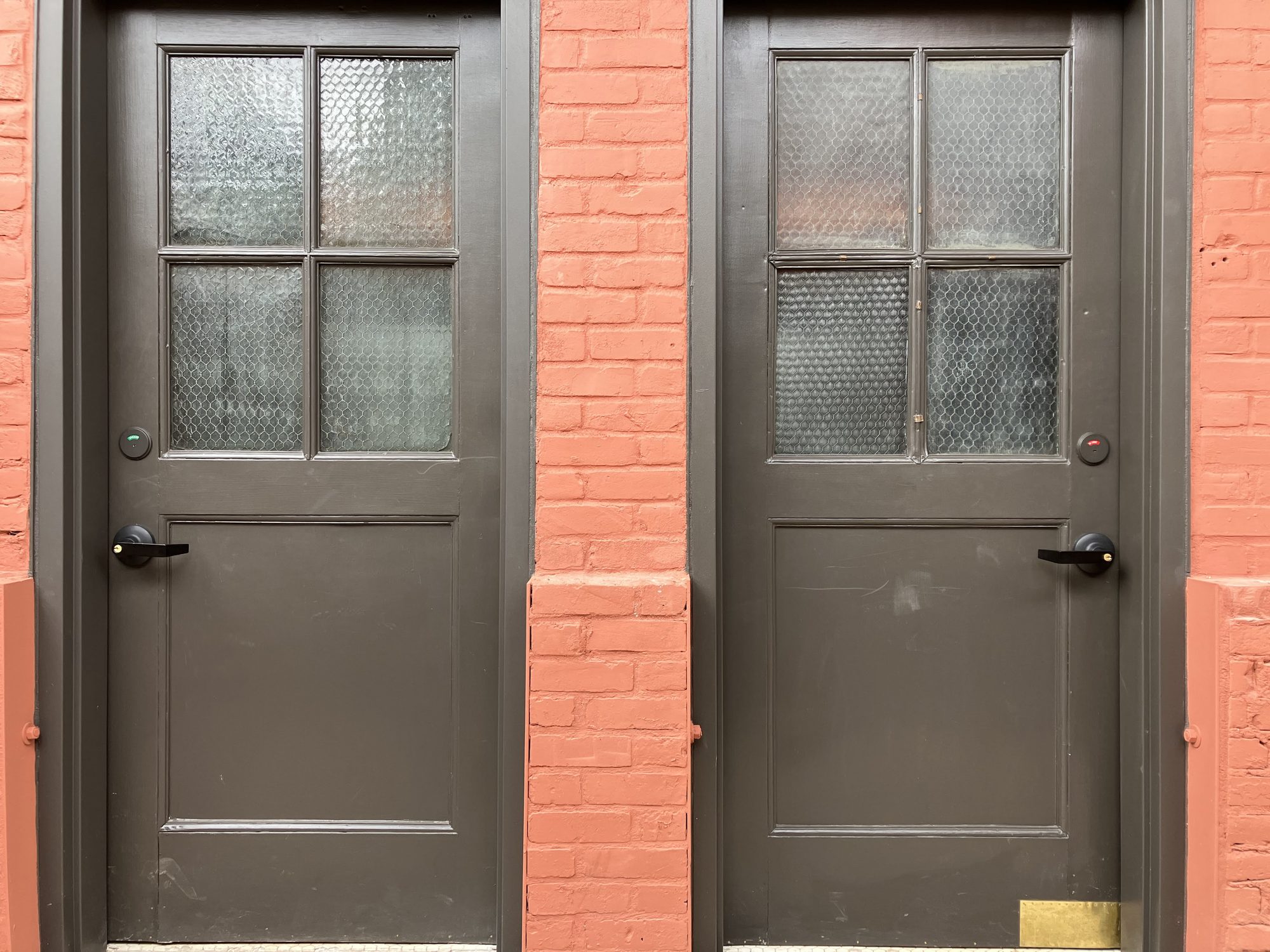 Restored window at the historic Uptown Sports Club building