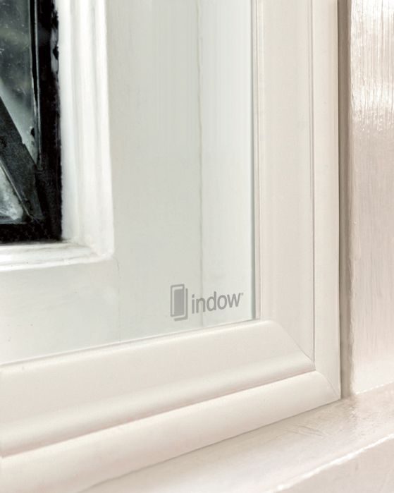 Indow compression tube seal close-up