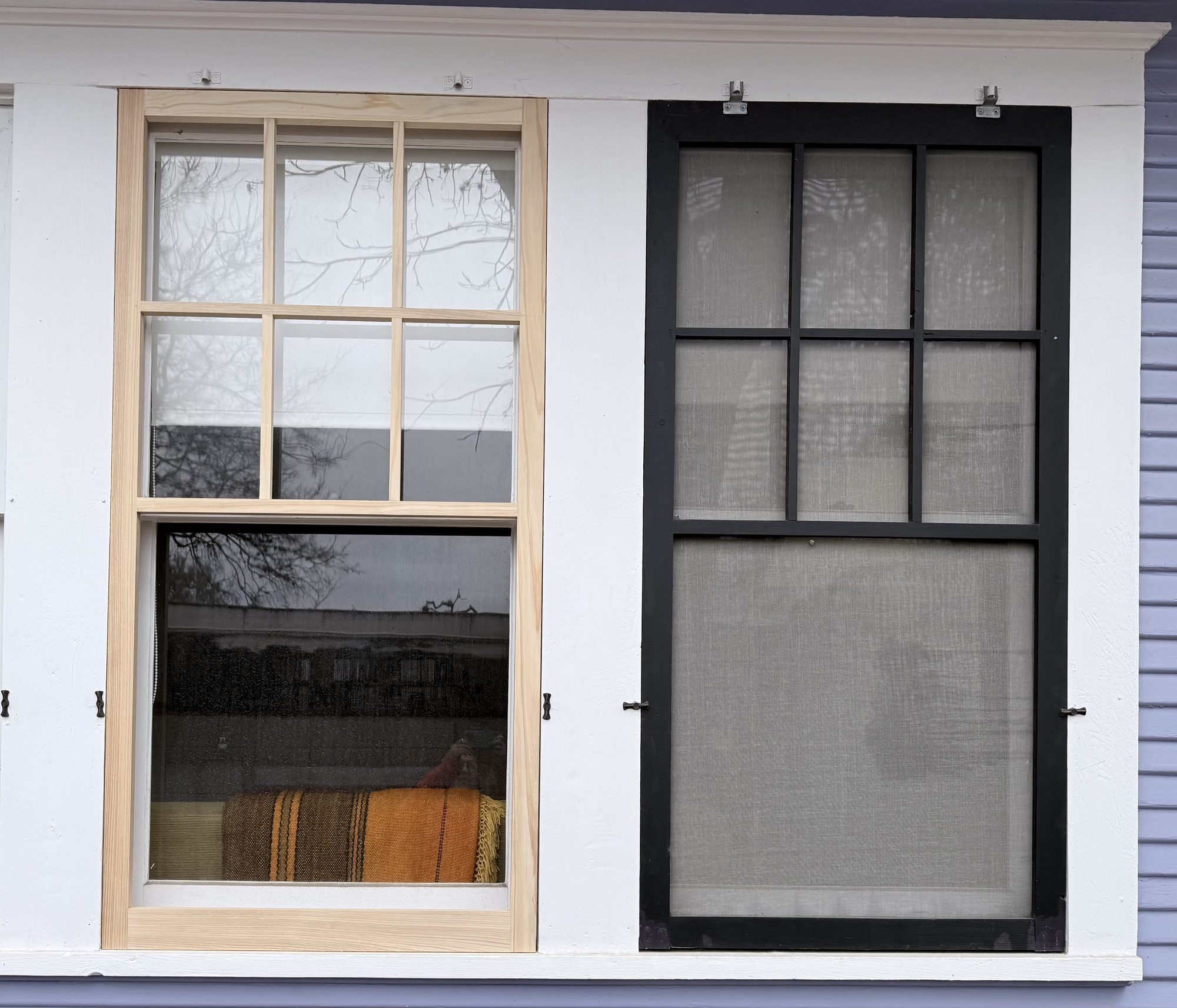Custom wood screens mortise and tenon Austin
