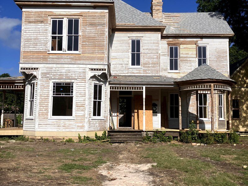 Before — historic window restoration